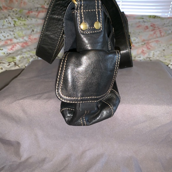 Fossil Leather Hobo Satchel Purse - Picture 4 of 7